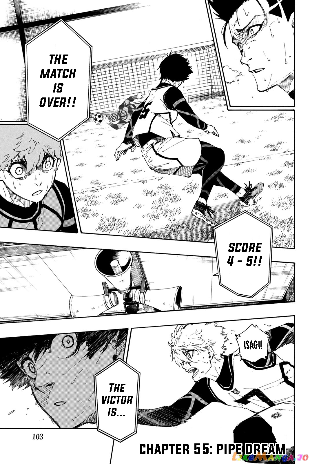 Blue Lock Chapter 55 image 01